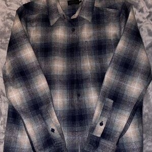 Pendleton Blue and Gray Plaid Jacket